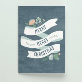 Garden Party Christmas Gift Card