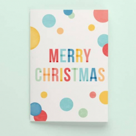 Confetti Christmas Gift Card