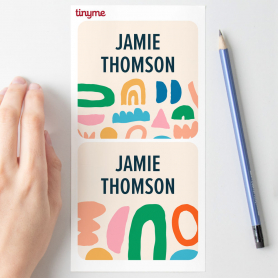 Mega Name Labels - Square