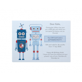 Robots Email Gift Card