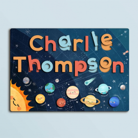 Personalised Name Puzzle - Premium Jumbo (2 Names)